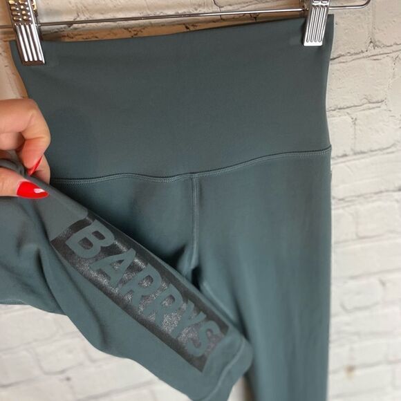 Lululemon Barrys Green Full Length Leggings Size 2 - Picture 5 of 9